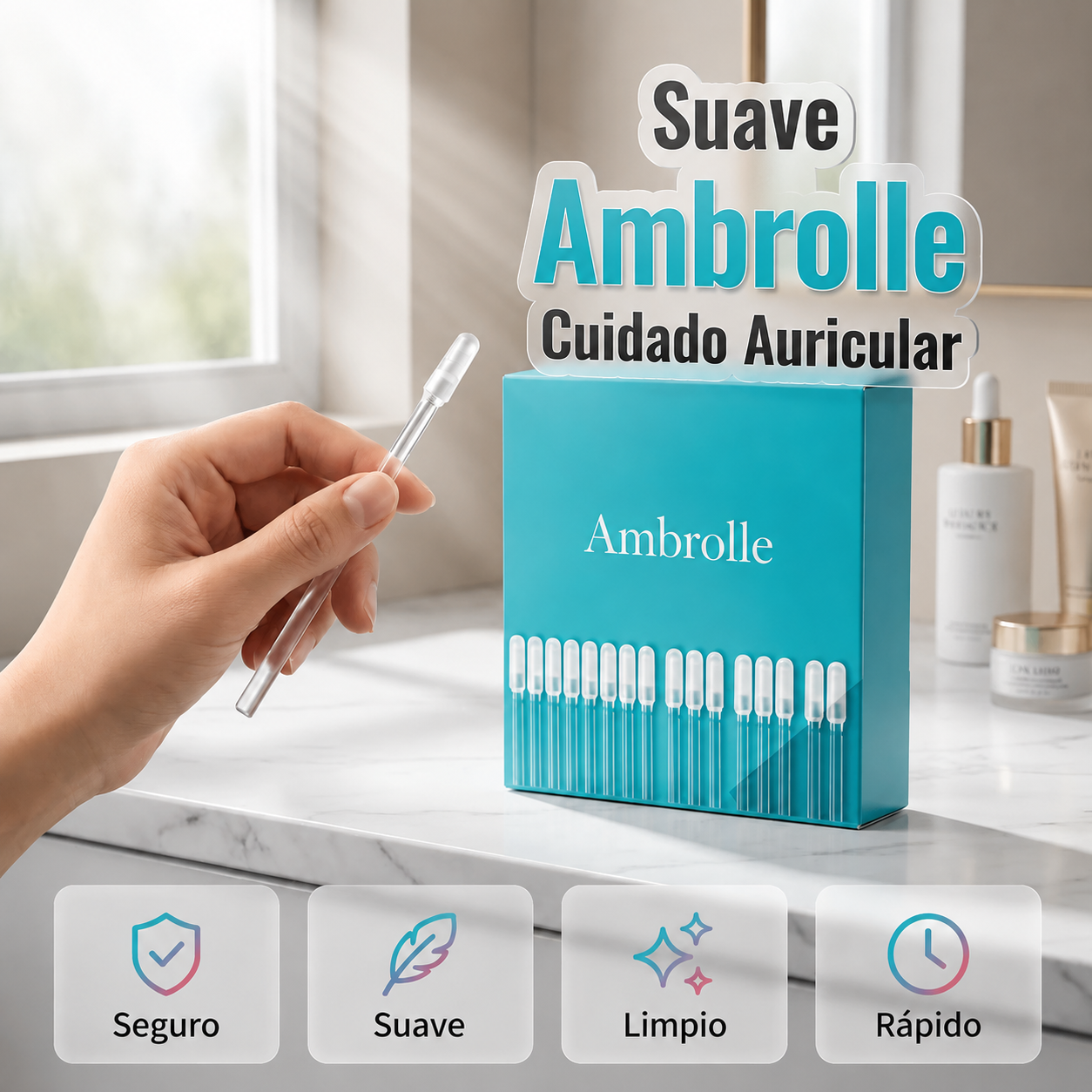 El Cuidado Auricular Comienza Aquí — 24 Piezas
