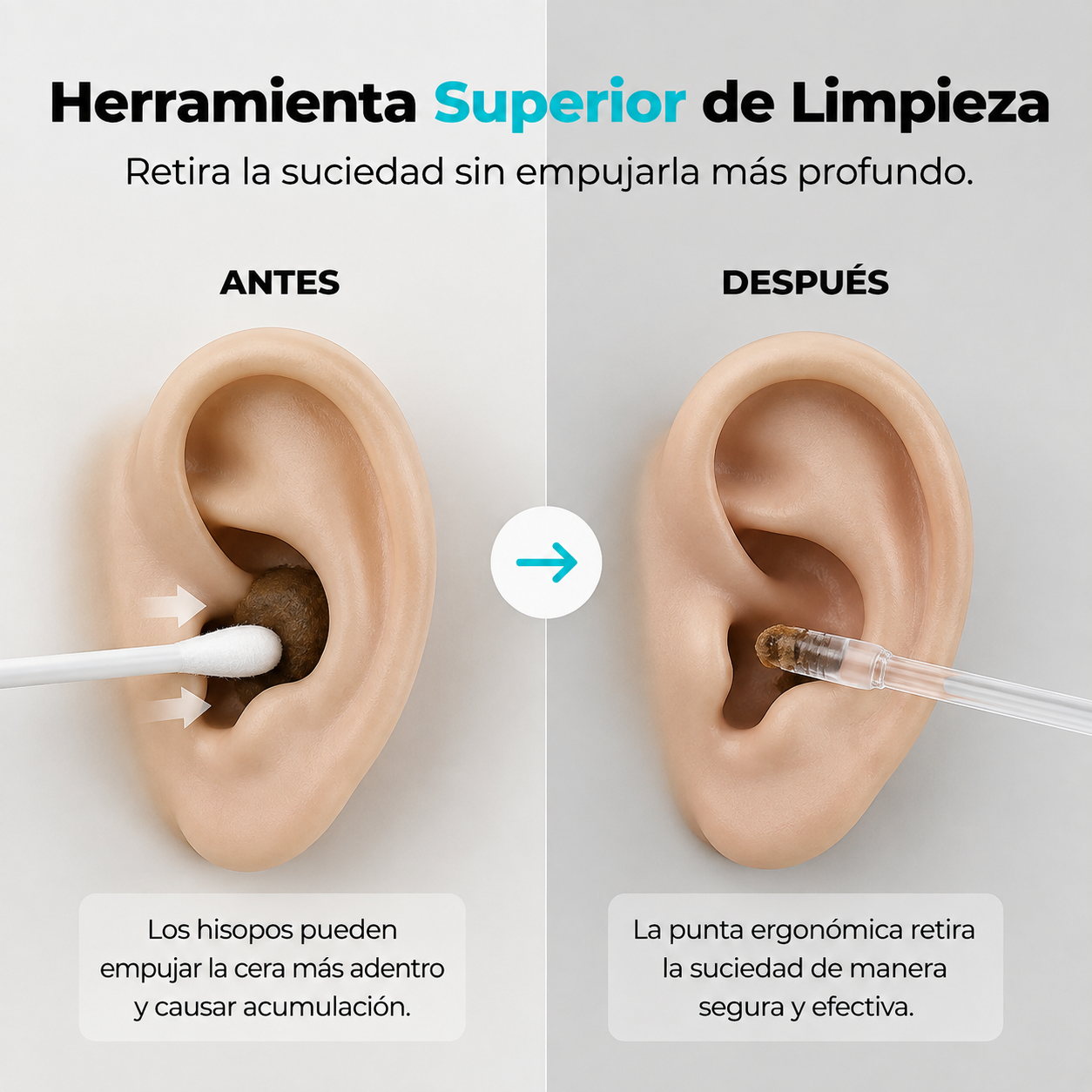 El Cuidado Auricular Comienza Aquí — 24 Piezas